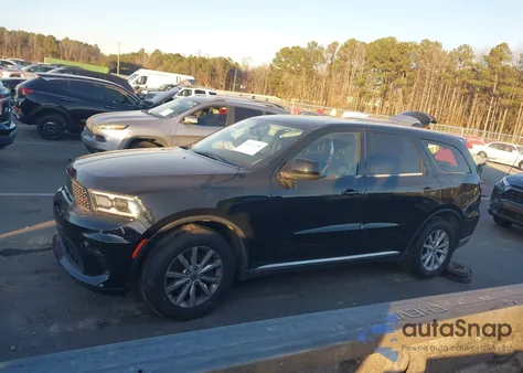 2021 Dodge Durango Pursuit Awd из США, поврежденный, VIN 1C4SDJFT3MC683563